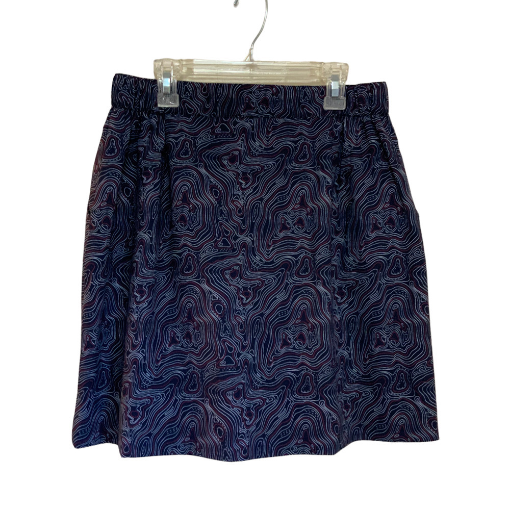 Lohla Sport Golf Skirt/Skort Ink Swirl Blue Red White sz 4 & 8 NWT